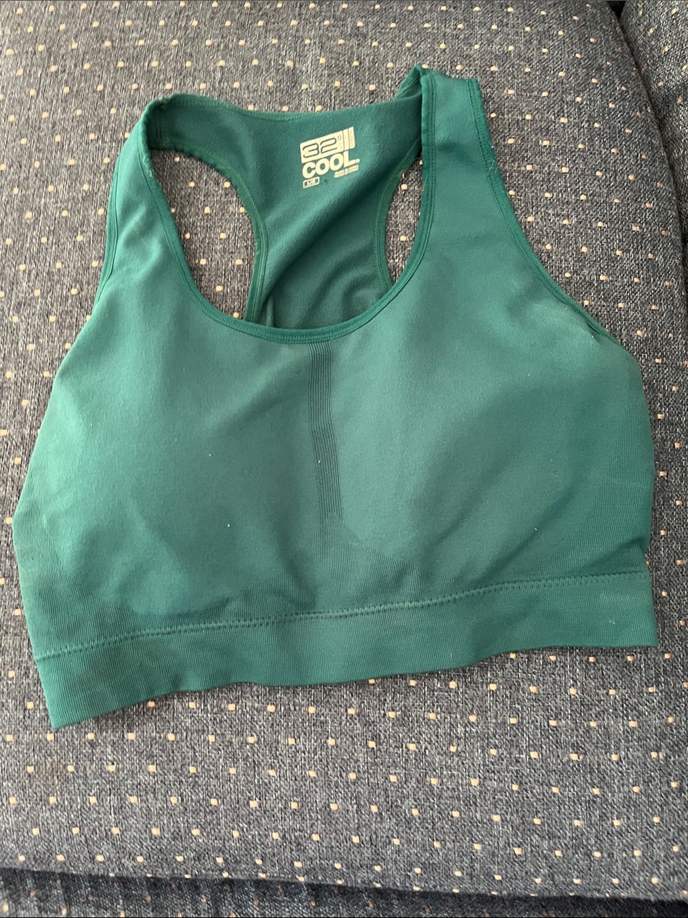 32 Degrees Forest Green Racerback Sports Bra